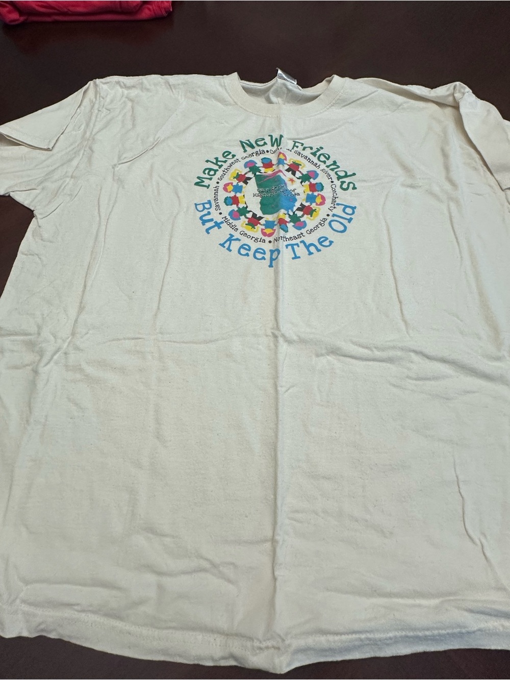 Vintage Girl Scouts of Historic Georgia “Make New Friends” Graphic T-Shirt